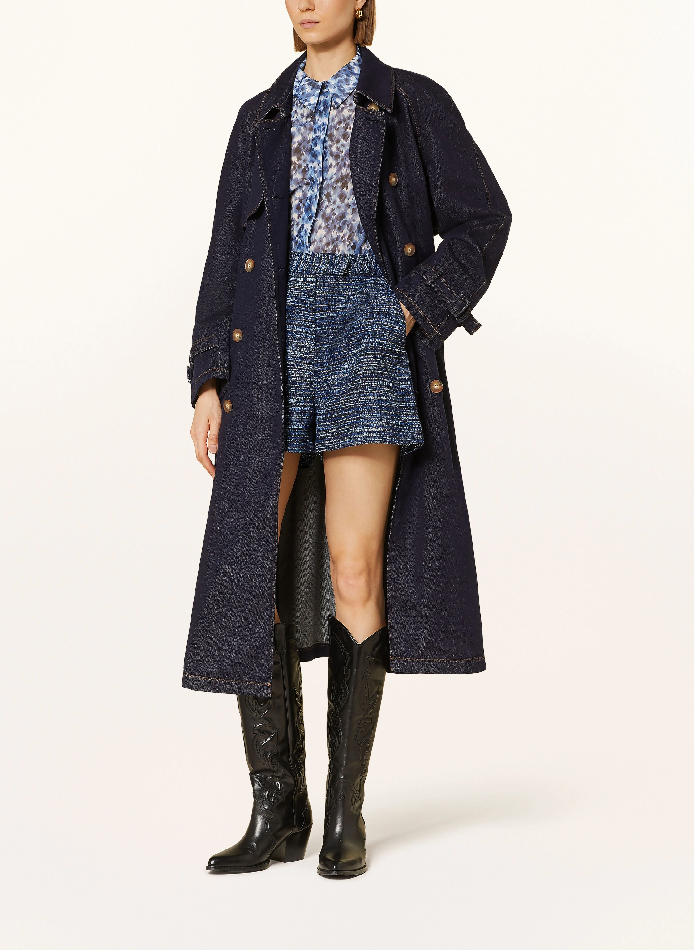 RIANI Jeans-Trenchcoat