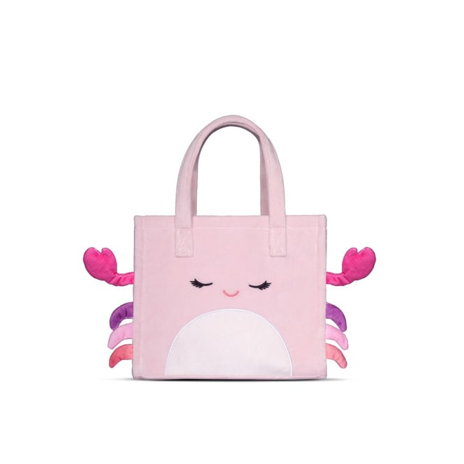 Squishmallows - Plüschtasche - Krabbe Cailey - rosa