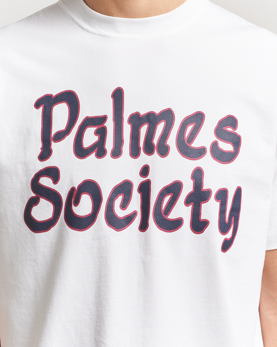 Palmes Society T-Shirt White