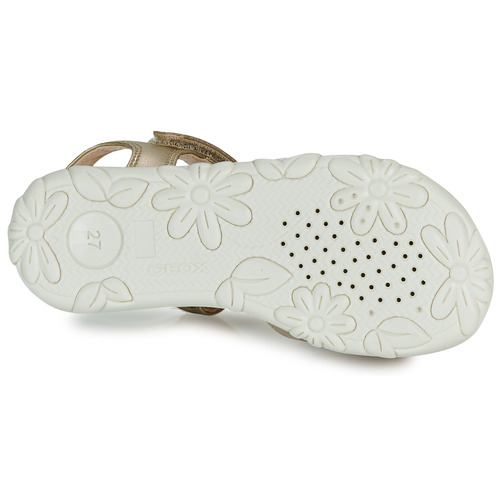 Geox - J SANDAL HAITI GIRL - Doré / Beige