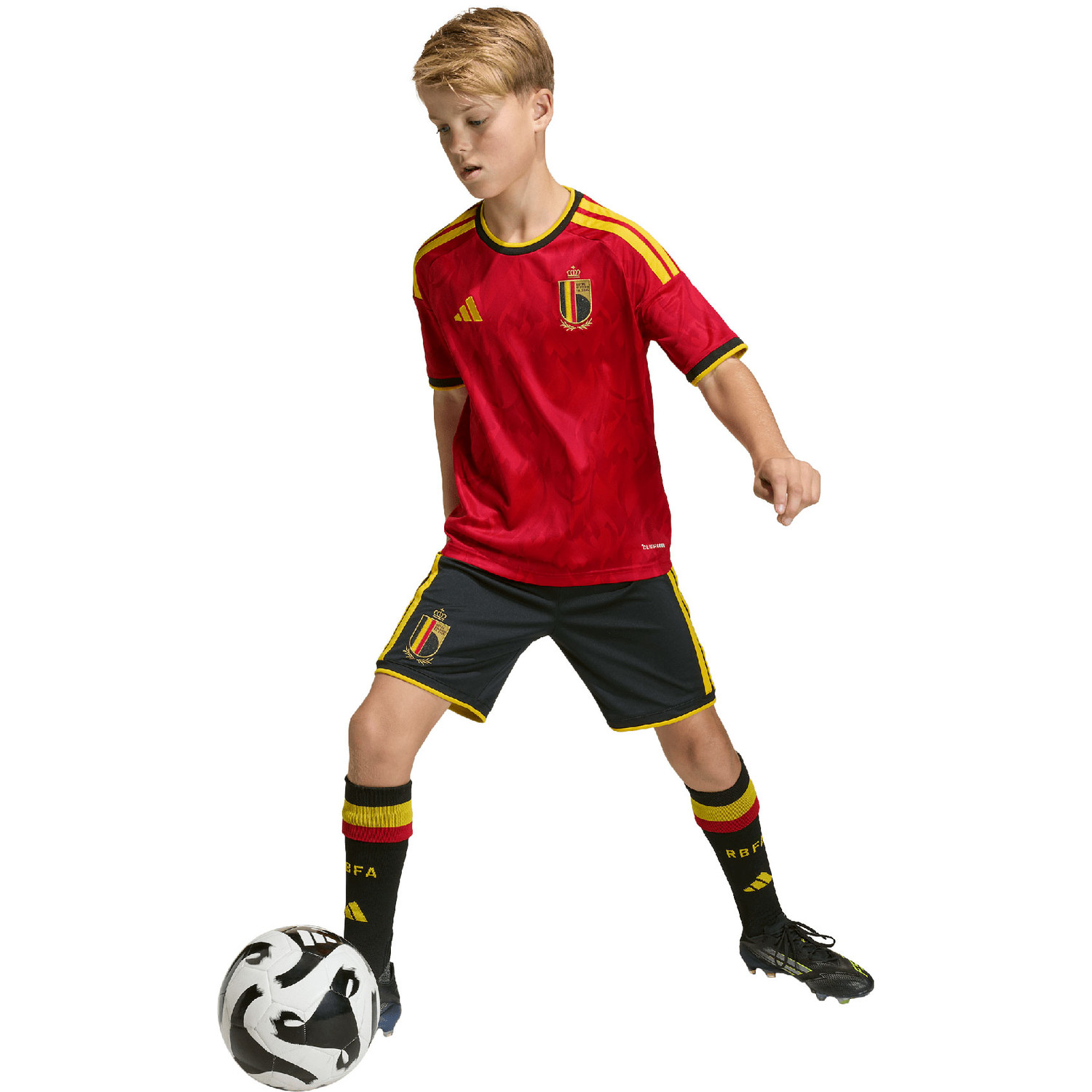 adidas België Thuis Short Kids WK 2026