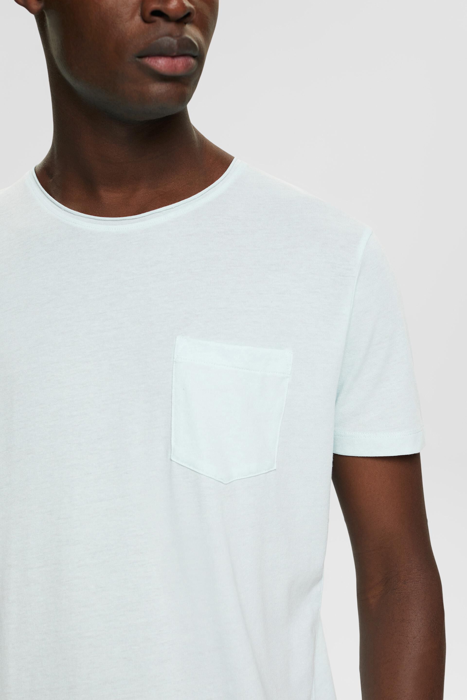 En matière recyclée le t-shirt en jersey chiné