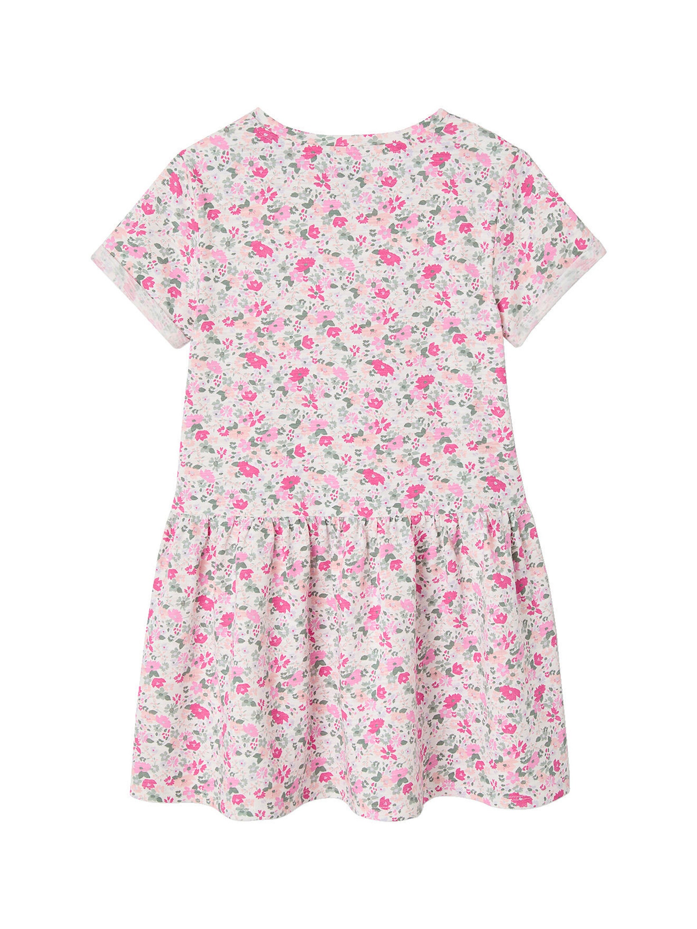 Vertbaudet Mädchen Shirtkleid BASIC weiß