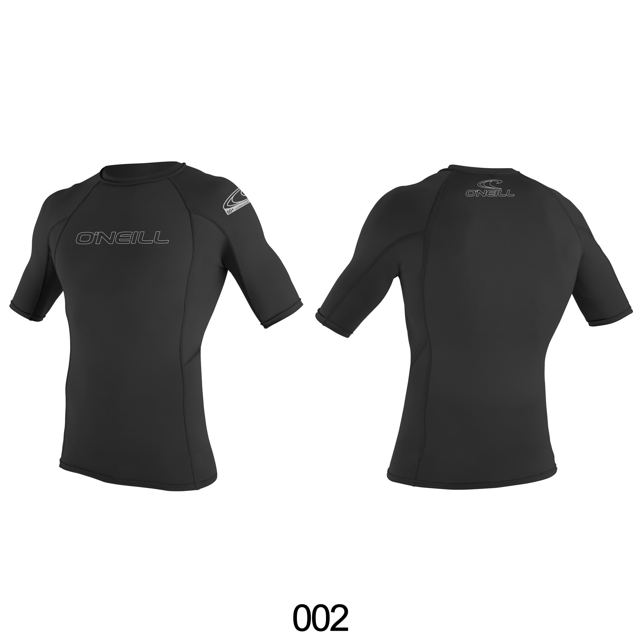 O'Neill Basic Skins S/S Rash Guard BLK / BLK