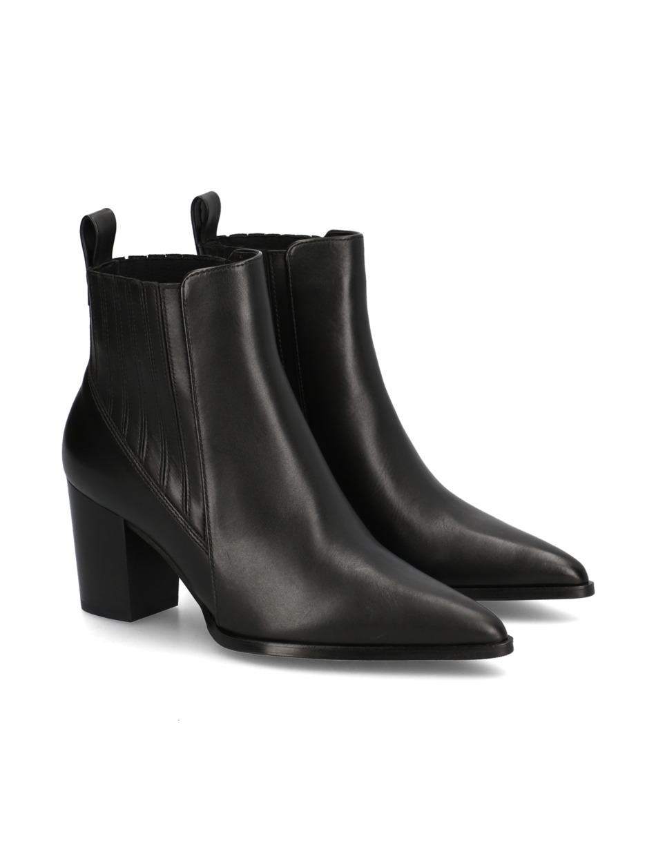 Glattleder Stiefelette