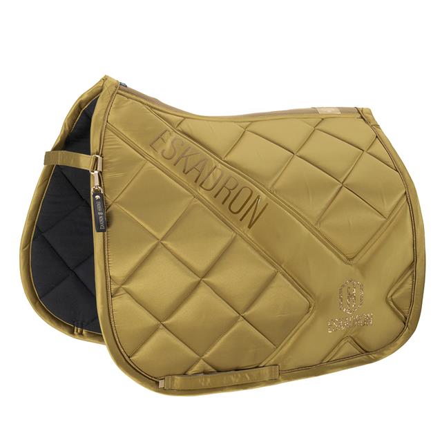 Zadeldek Eskadron Heritage Bicross Mattgloss Dressuur Donkergeel