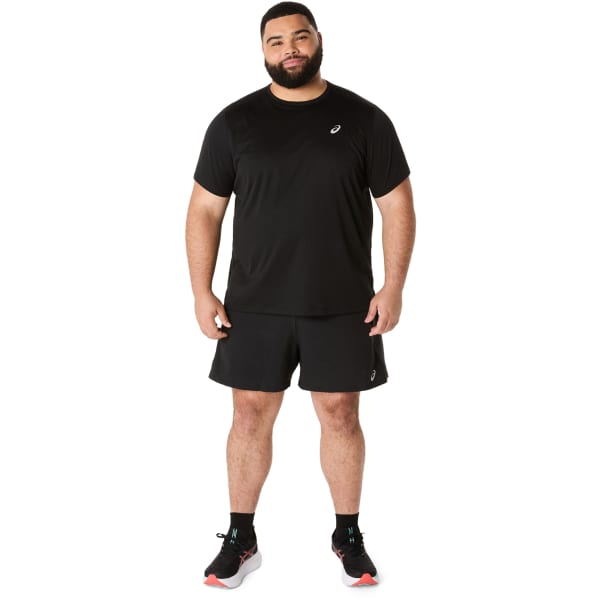Short running ASICS ROAD 5IN SHORT PERFORMANCE BLACK/GRAPHITE GREY