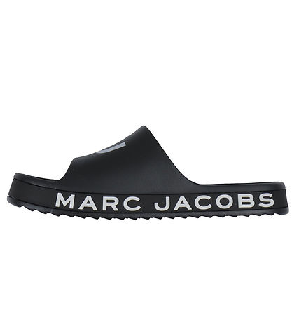 Little Marc Jacobs Badesandalen - Schwarzes m. Logo