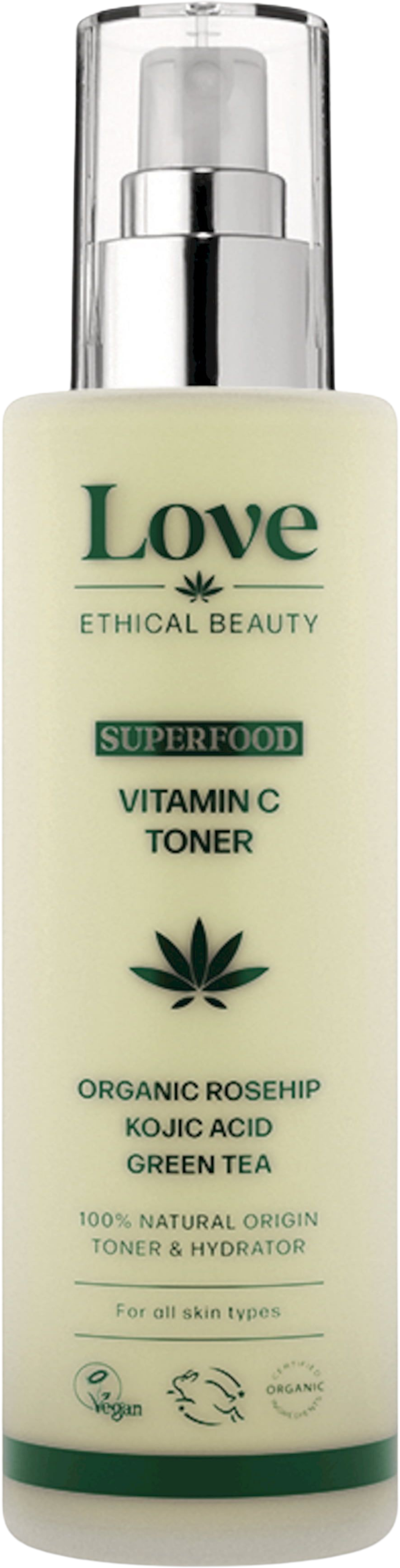 Love Ethical Beauty  Superfood Vitamin C Toner, 100 g