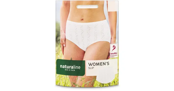 Naturaline Textil Damen Slip weiss XL