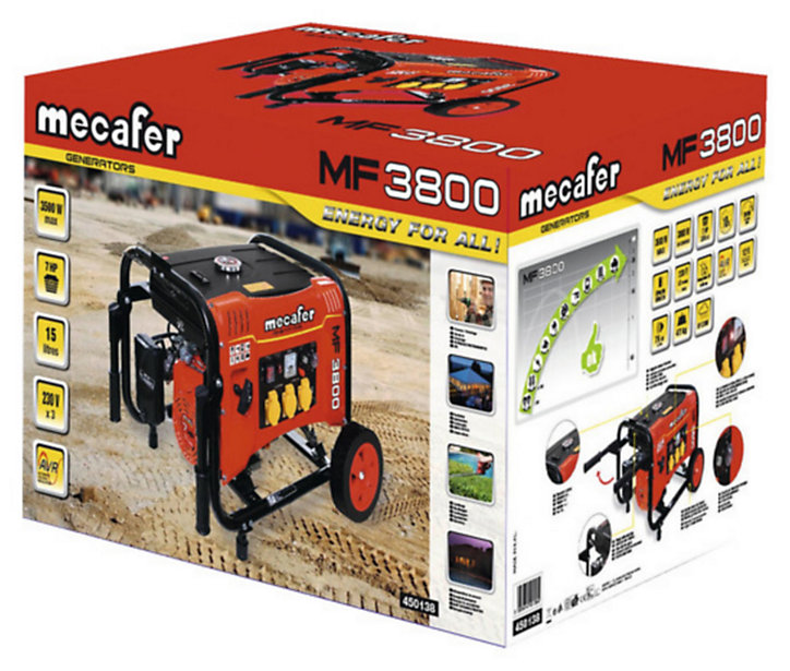 Groupe électrogène Mecafer MF3800 3500W