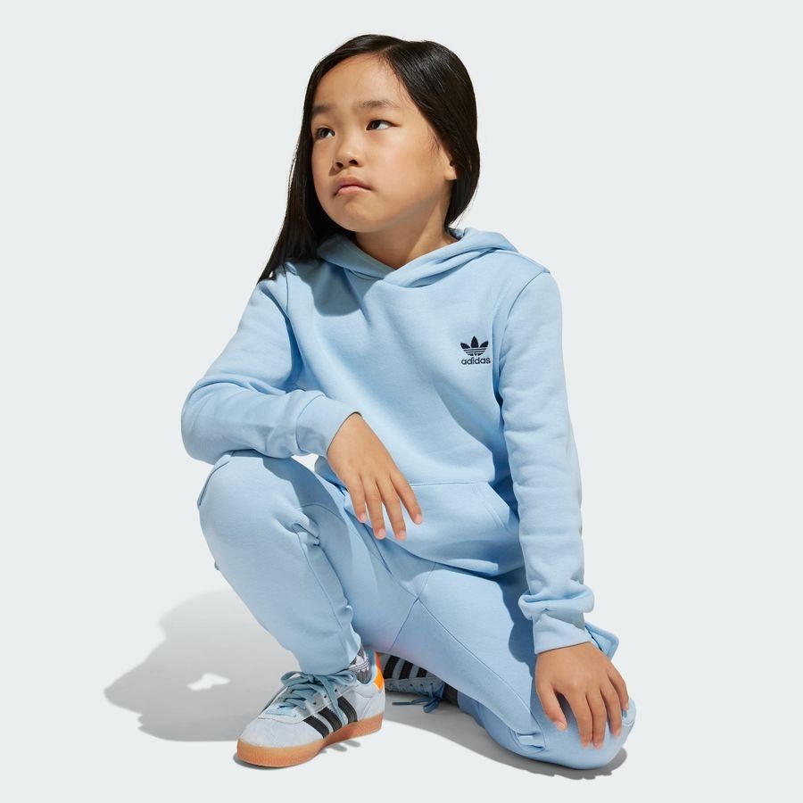 Adidas Original Ensemble à capuche 1/2 zip cargo enfants
