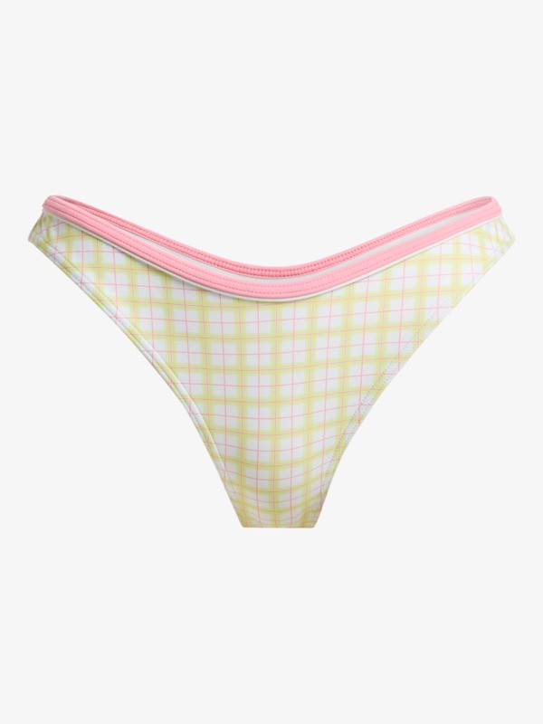 The Swell High Leg Tanga Bas de bikini échancré Blanc Femme