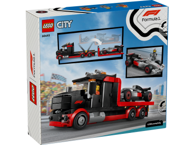 LEGO F1® displaytruck met Audi F1® racewagen (60493)