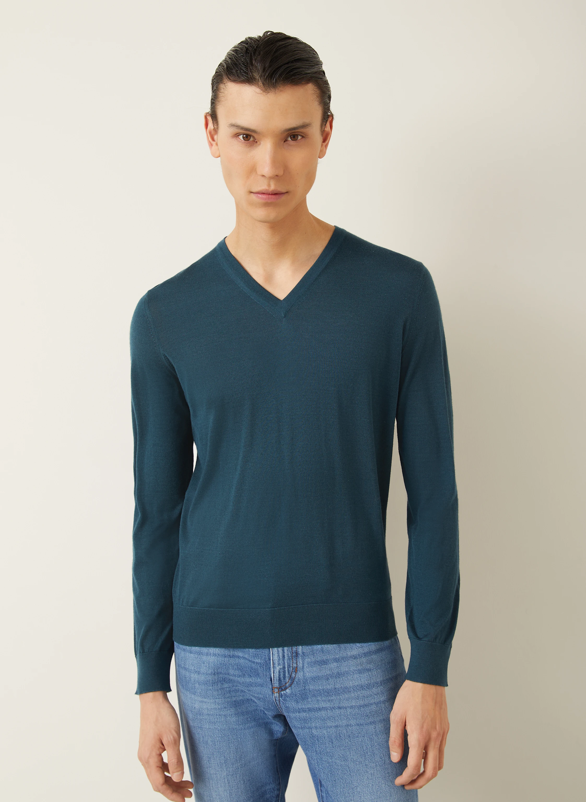 ZEGNA Cashmere-Pullover CASHSETA mit Seide