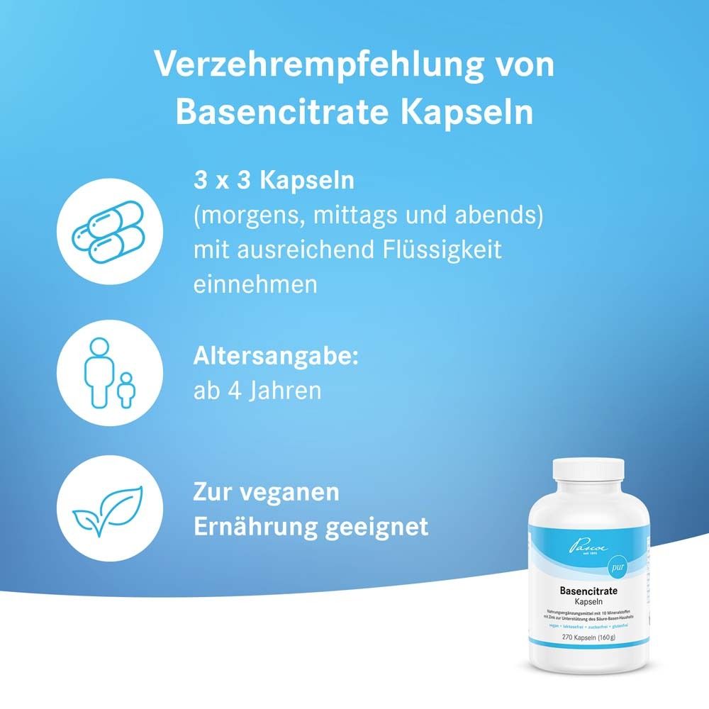 Basencitrate Kapseln