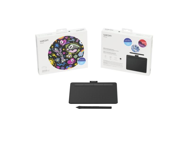 Wacom Stifttablet Intuos S  Creative Pen Tablet Grafiktablet mit batterielosem EMR-Stift