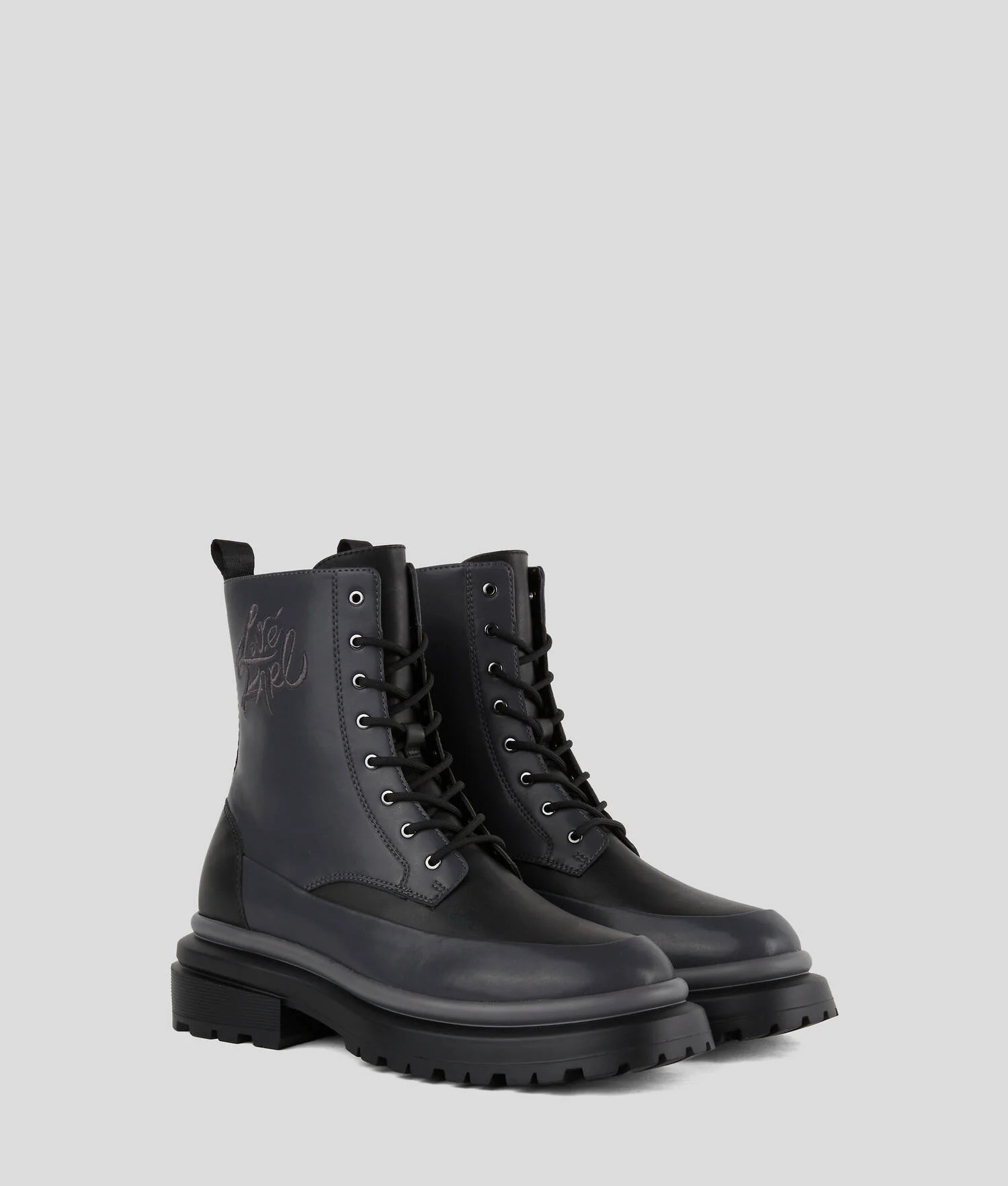 BOTTES KLJ X ATELIER RESERVÉ BROOKE - Noir/Gris
