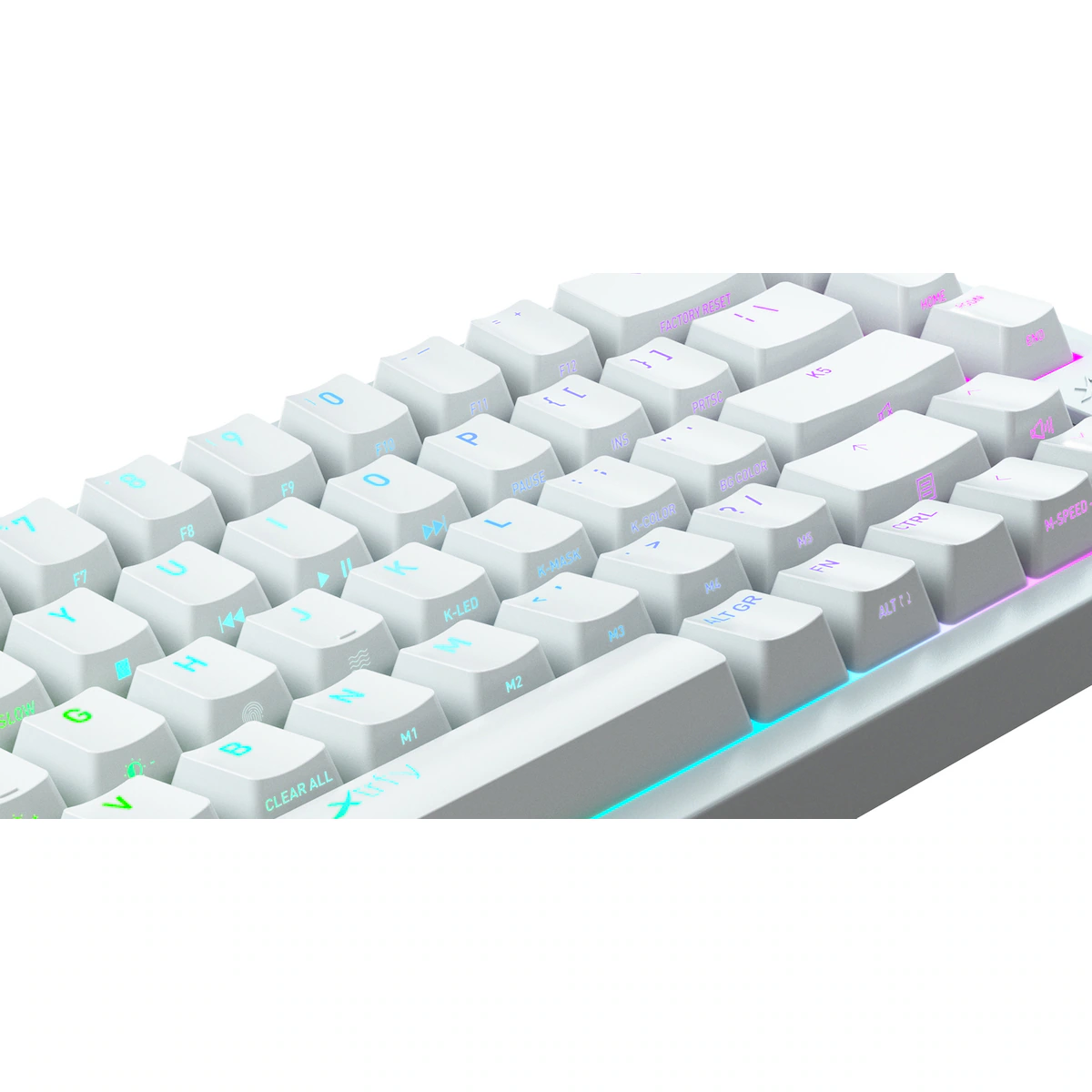 Xtrfy K5 RGB Compact gamingtastatur (hvit)