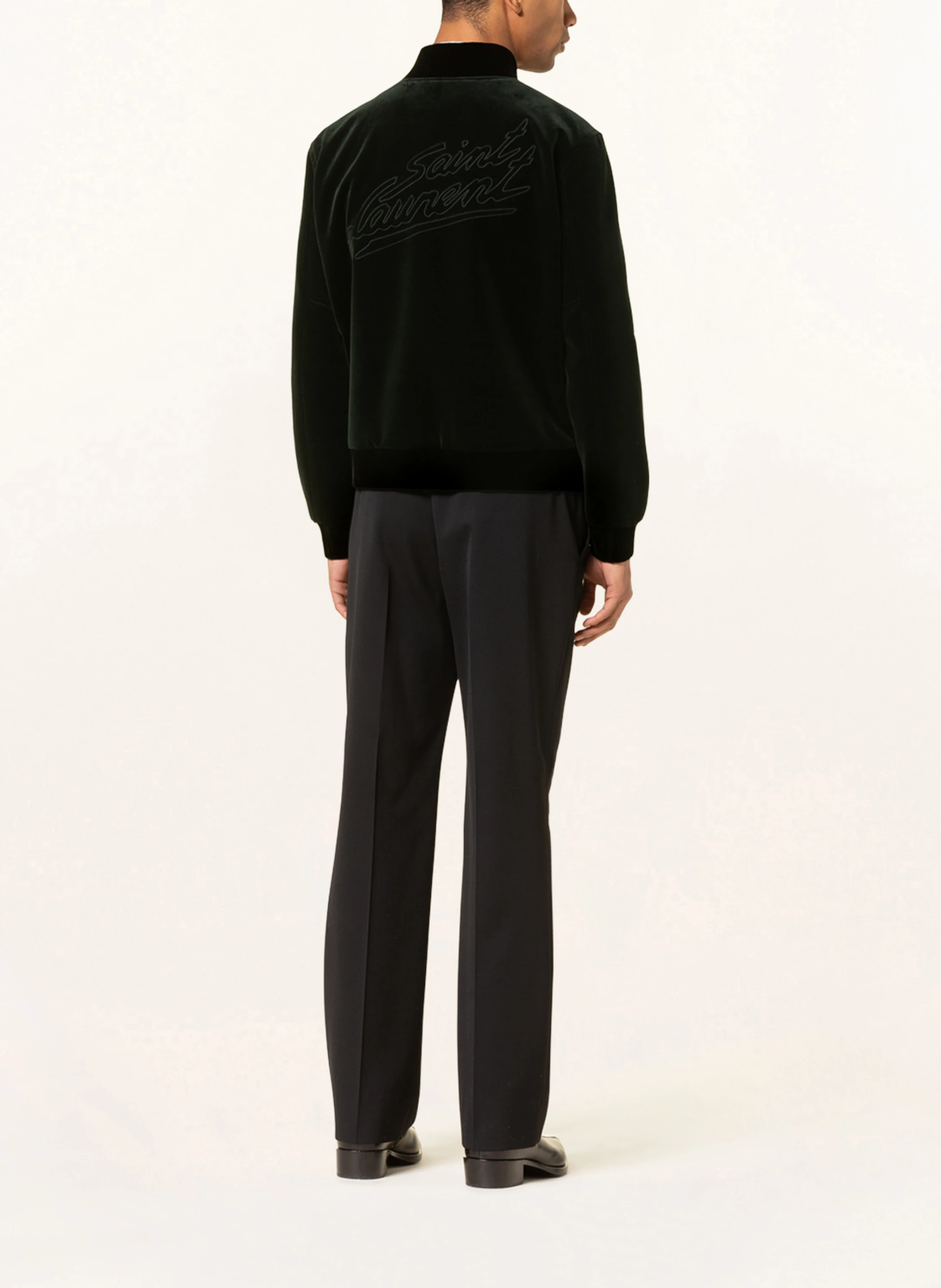 SAINT LAURENT Samtblouson