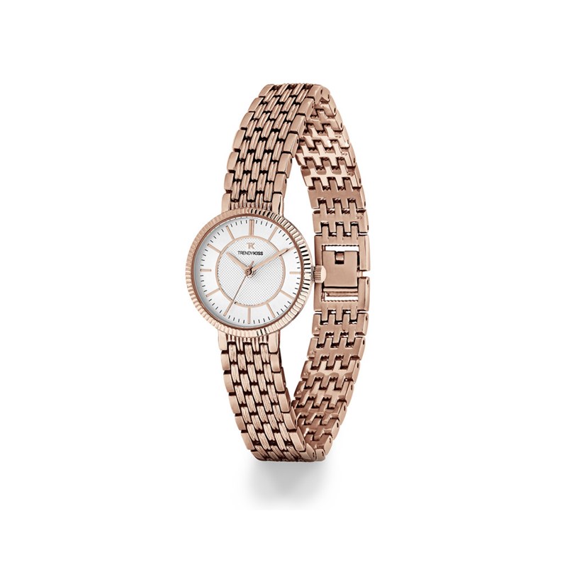 Montre femme analogique Trendy Kiss - Bracelet métal - Elisabeth