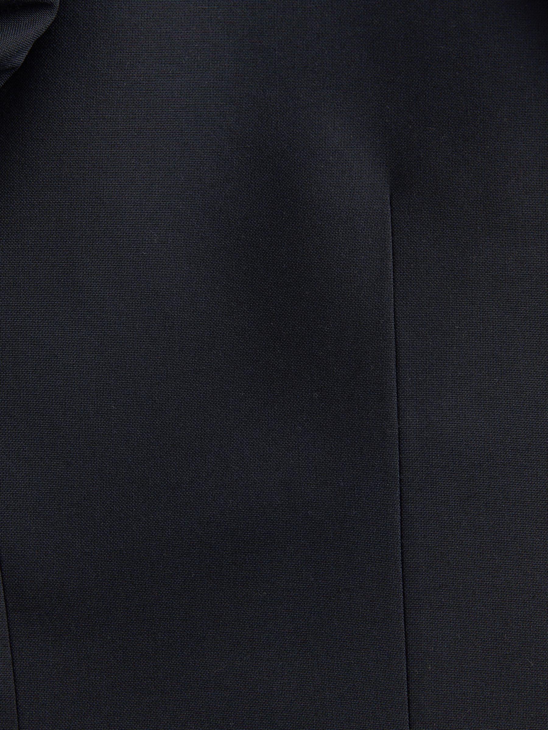 Donkerblauw - Slim Fit - Kostuum met twee knopen: colbert