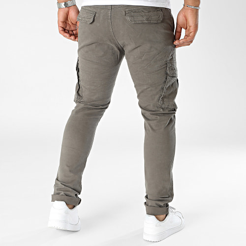 Pantalon Cargo Gris