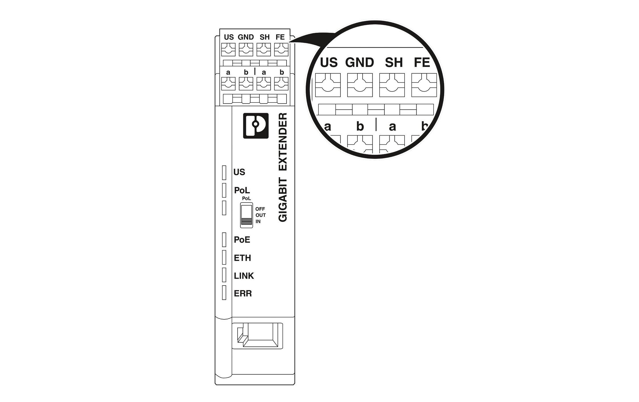 PoE Extender 2010 ETH TP-G LAN<br>EXTENDER 2010 ETH TP-G Ethernet-Extender