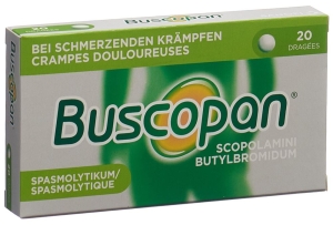 BUSCOPAN Dragées 10mg, 20 Stück