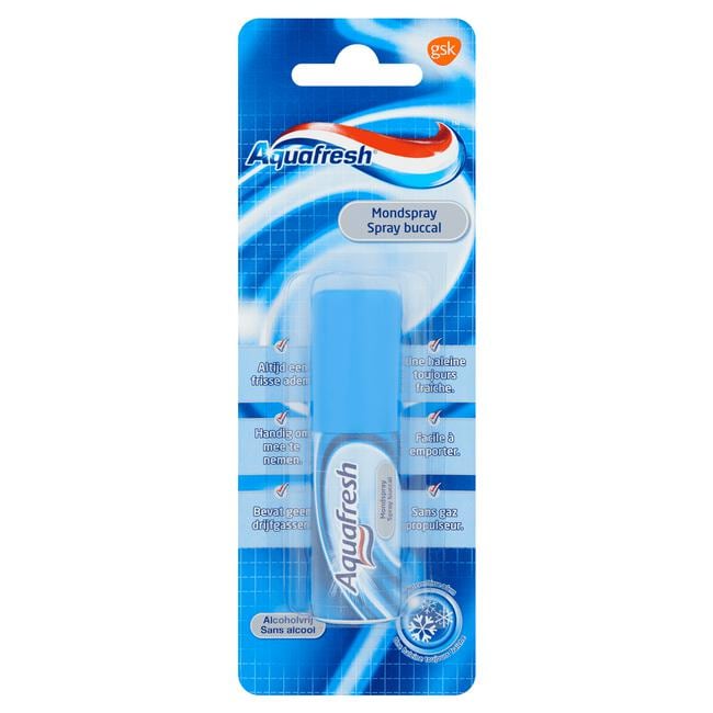 Aquafresh Freshmint Mondspray voor Frisse Adem 15 ML
