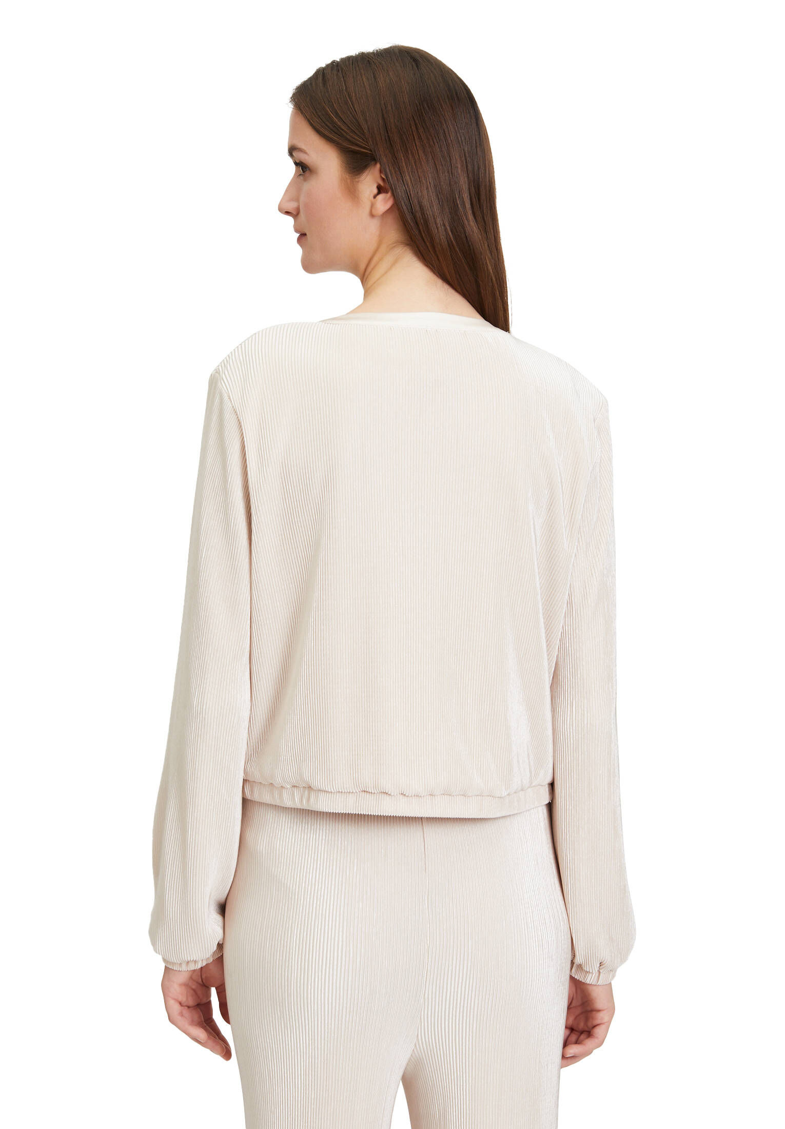 Betty & Co| Damen Blazer-Jacke mit Plissee