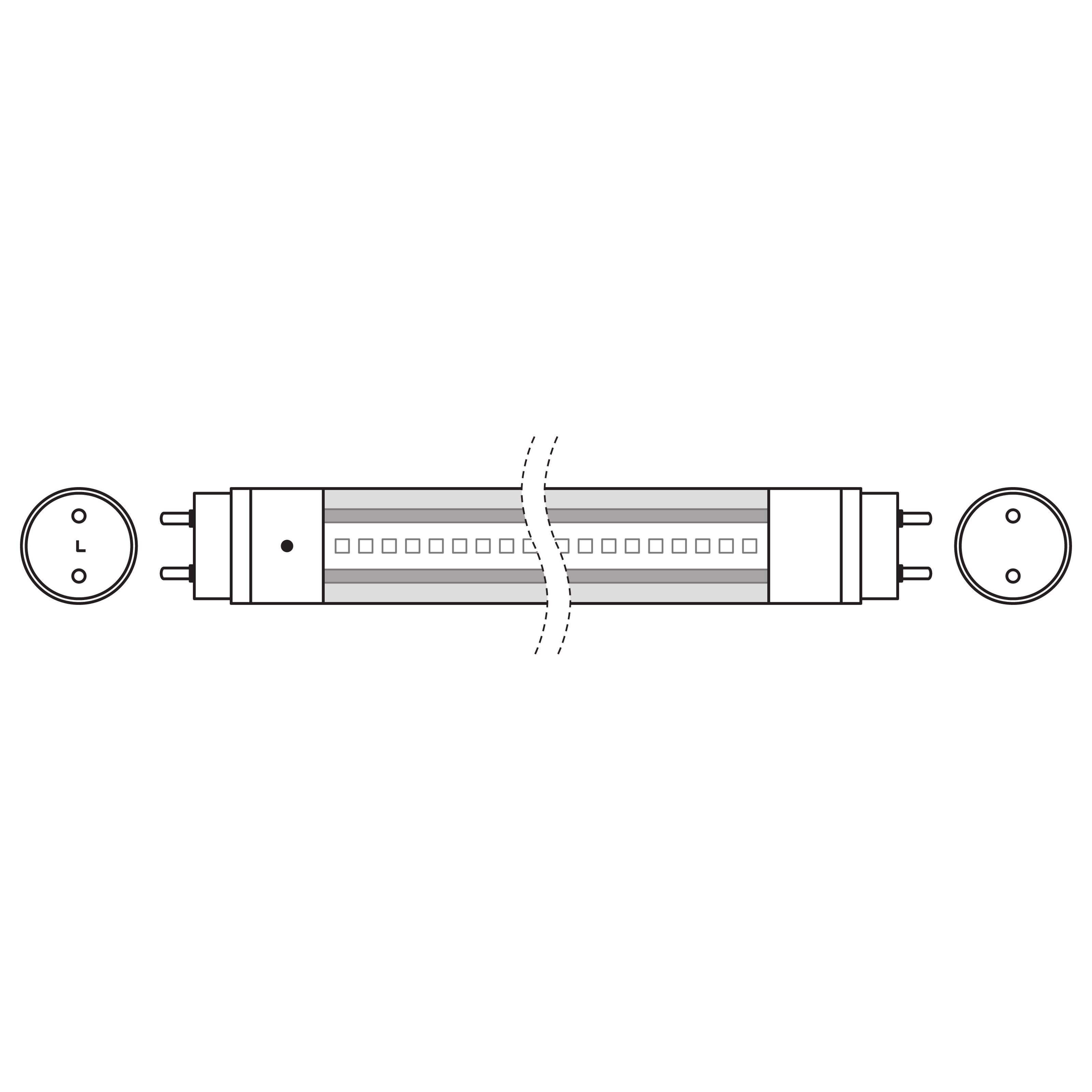 Osram LED-lysrør T8 (G13) 1080 lm