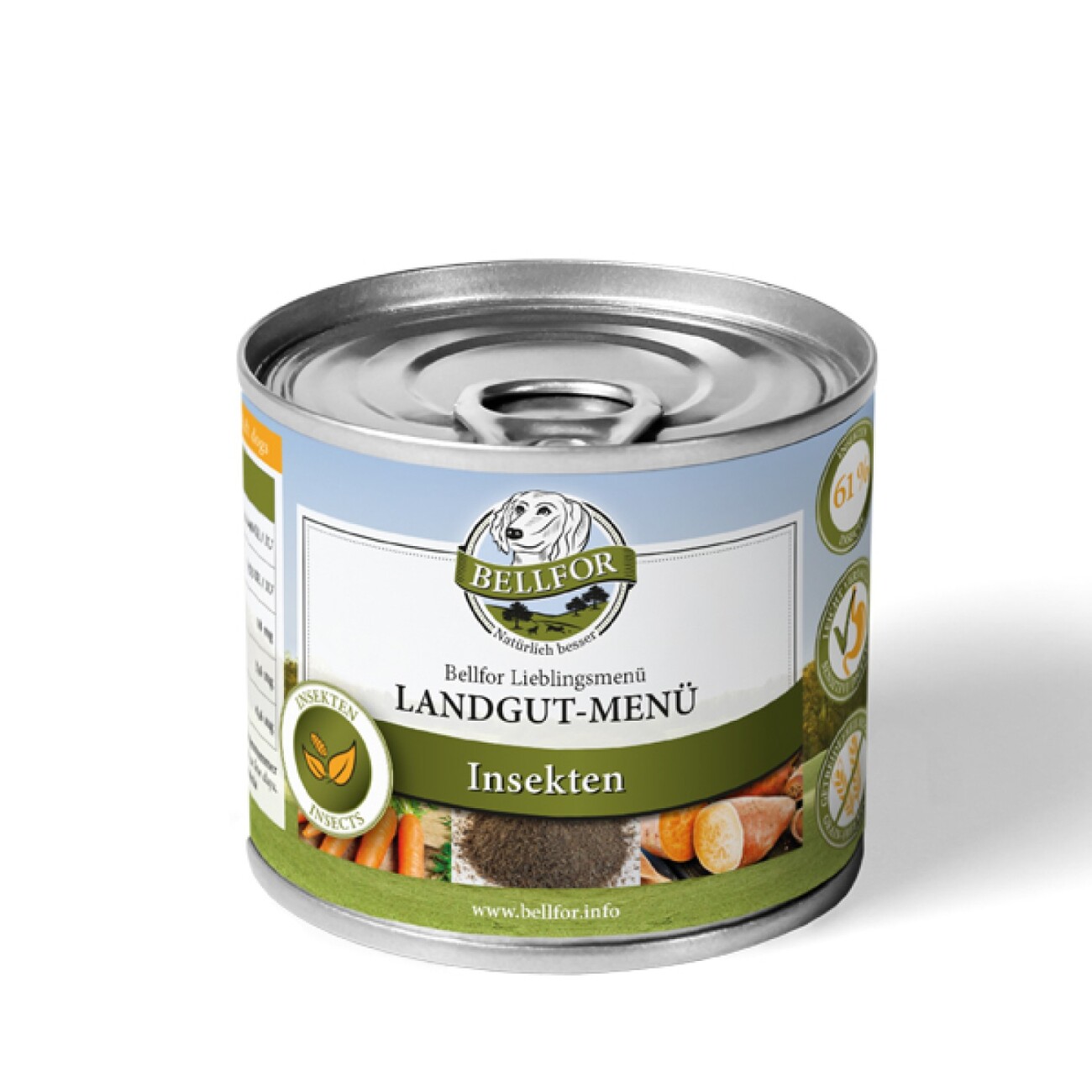 Bellfor Nass- und Trockenfutter für kleine allergische Hunde im Sparset 3,600 g