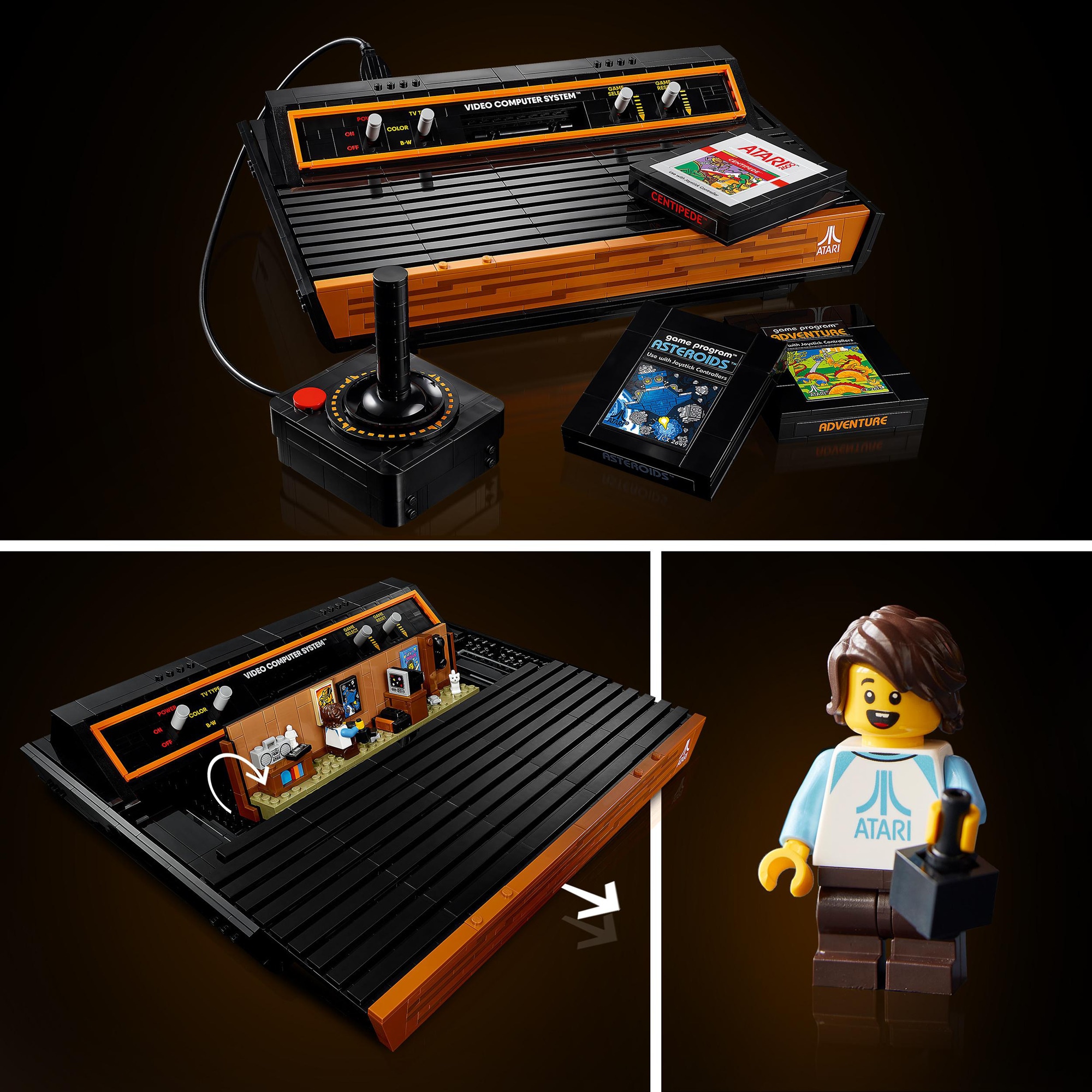 LEGO Konstruktionsspielzeug Icons Atari 2600