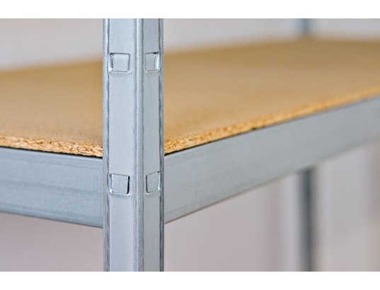 SCHULTE - Etagère pour charges lourdes avec 5 étagères en bois, 180x9...