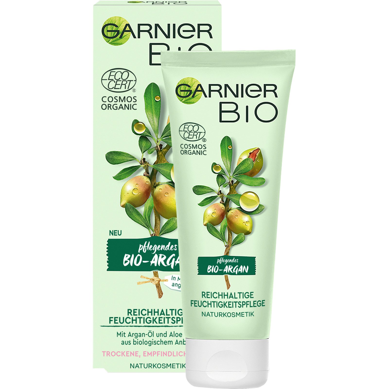 Garnier Bio Reichhaltige Feuchtigkeitspflege Argan 50 ml