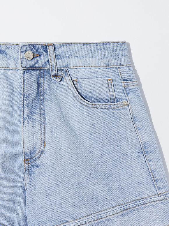 Shorts jeans - Azul