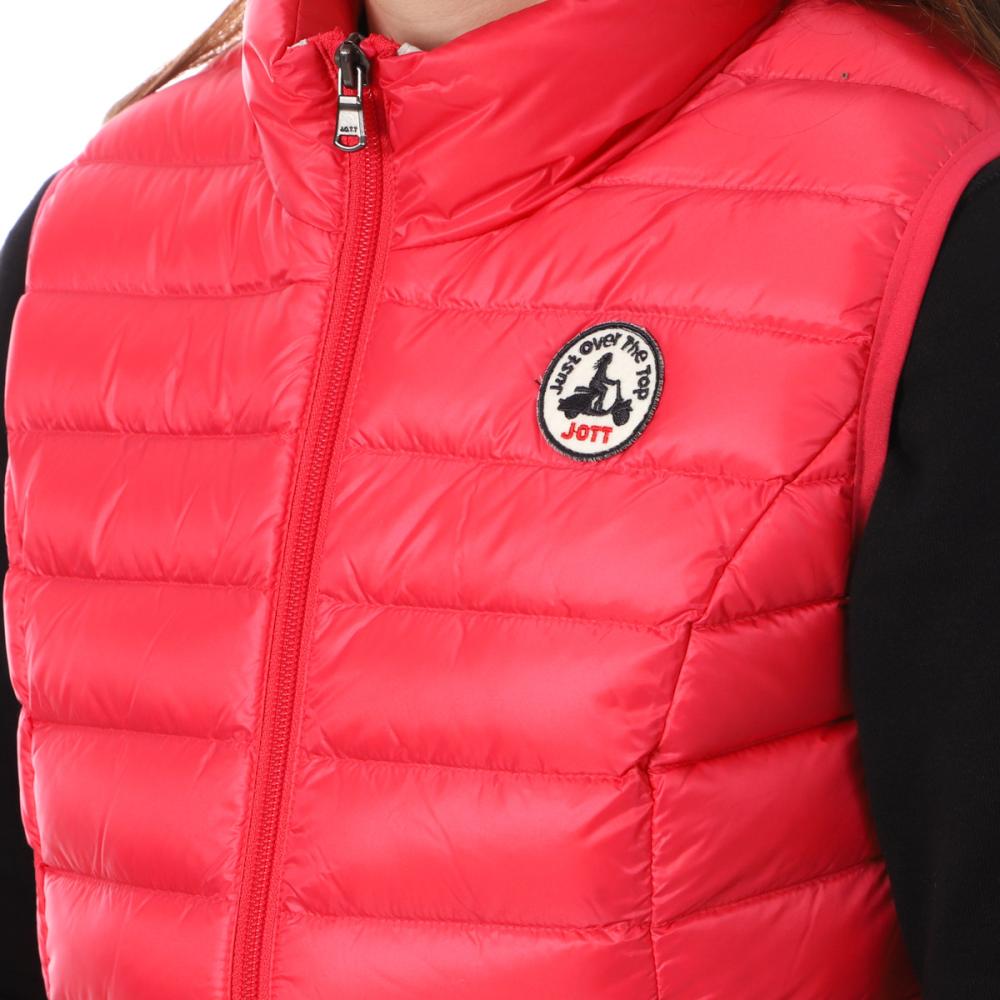 Jott Doudoune Sans Manche Rose Fuchsia Femme Jott Seda