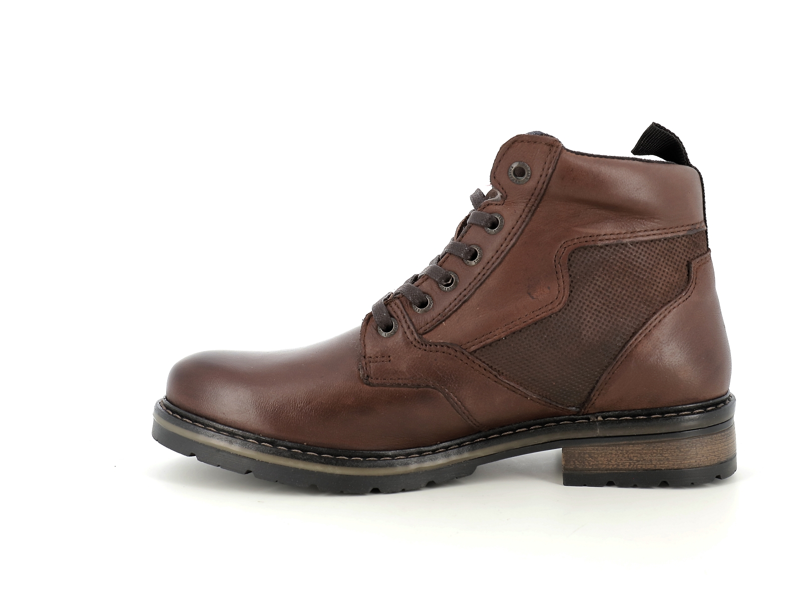 Redskins-ETERNEL Cuir Marron Foncé