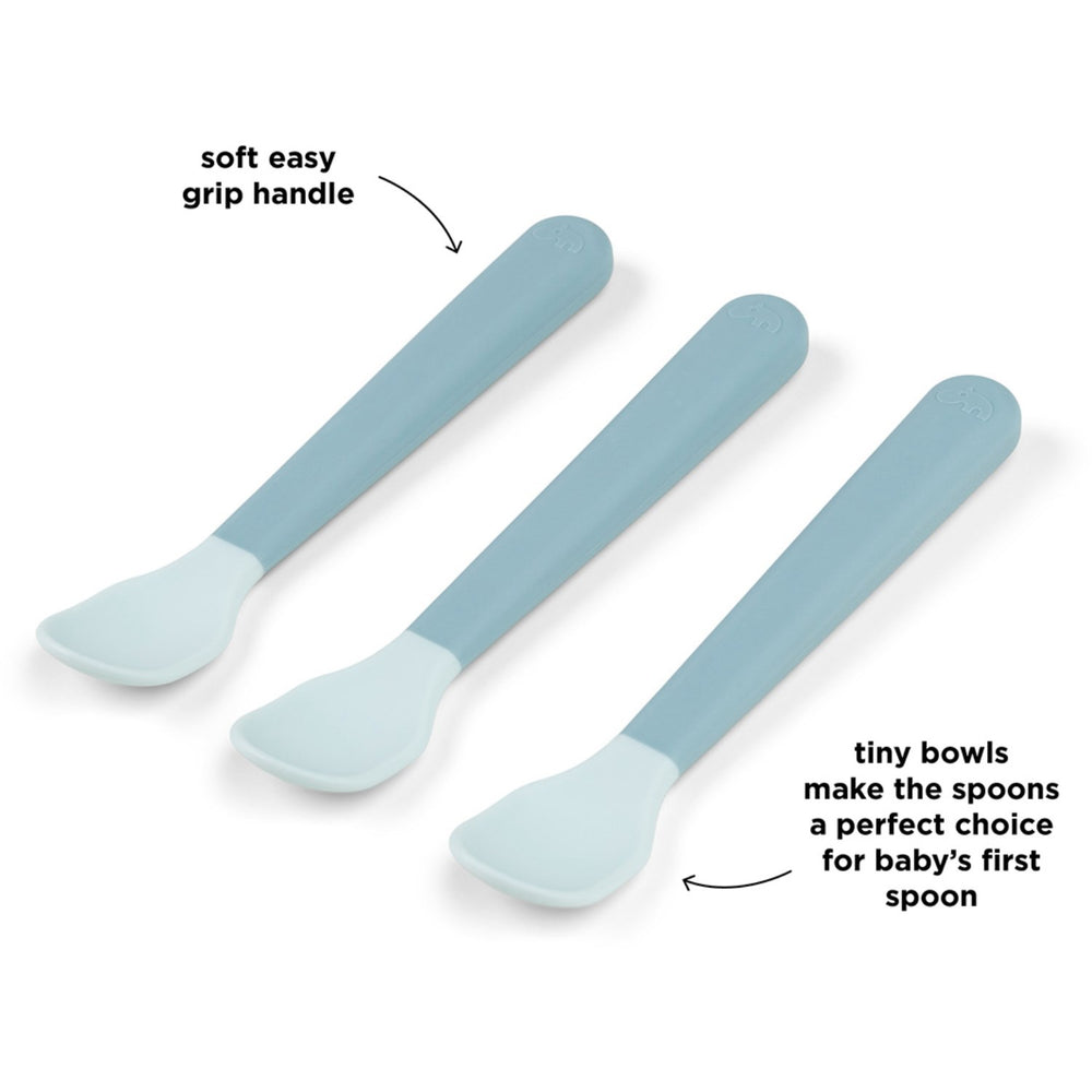 Køb DonebyDeer Foodie Easy-Grip Babyske 3-Pak Blå