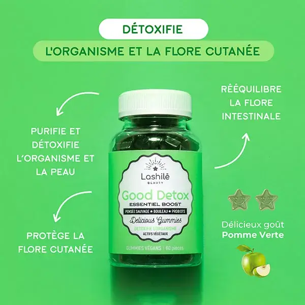 Lashilé Beauty Good Essential Detox Boost 60 gomas