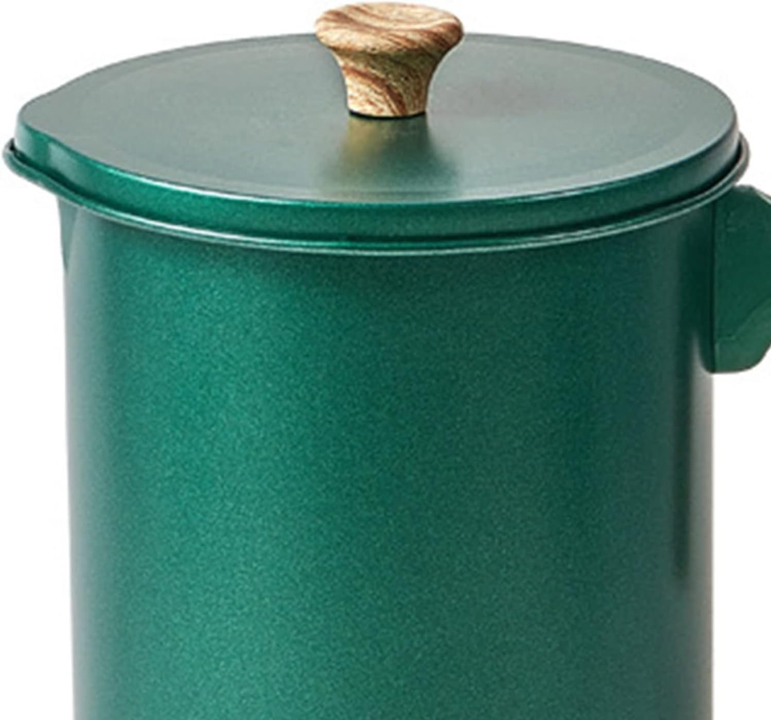 (1.4L) Öl Aufbewahrungs Behälter Speiseöl Filter Krug Fett Topf mit Filtersieb - Grün