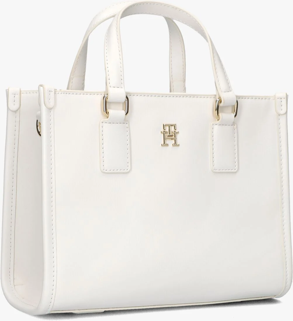 TOMMY HILFIGER witte tommy hilfiger handtas th monotype mini tote