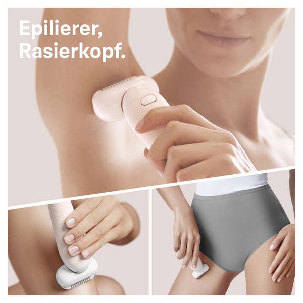 Braun Silk-épil 9 Flex 9-006 – Epilierer mit flexiblem Kopf zur einfacheren Haarentfernung