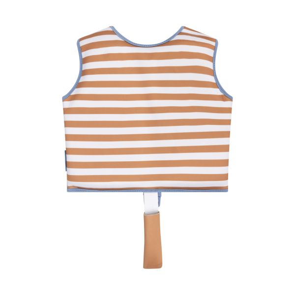 Swim Essentials Zwemvest - Brown Stripes - 3-6 Jaar / 18-30 kg