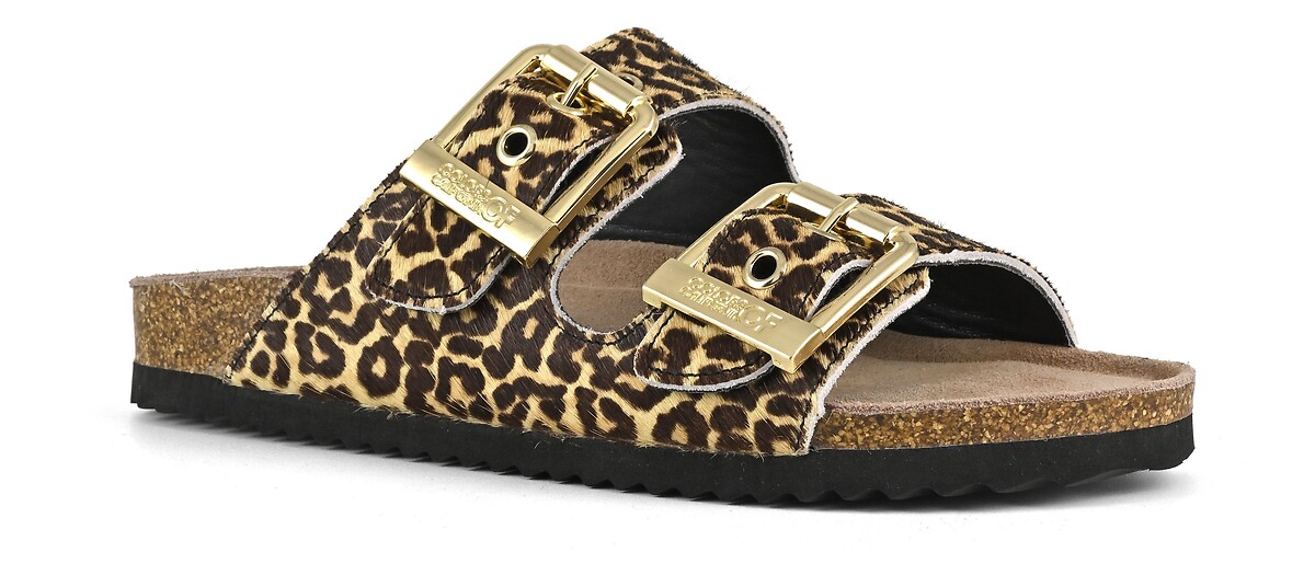 CORES DA CALIFÓRNIA<br>Mules planas de fantasia