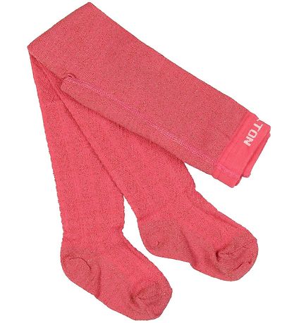 Melton trømpebukser - Pink m. Glimmer/M?nster