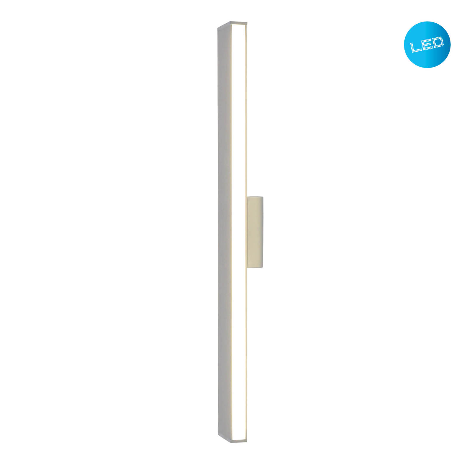 LED-Wandleuchte DUBAI - Chrom - 60 cm