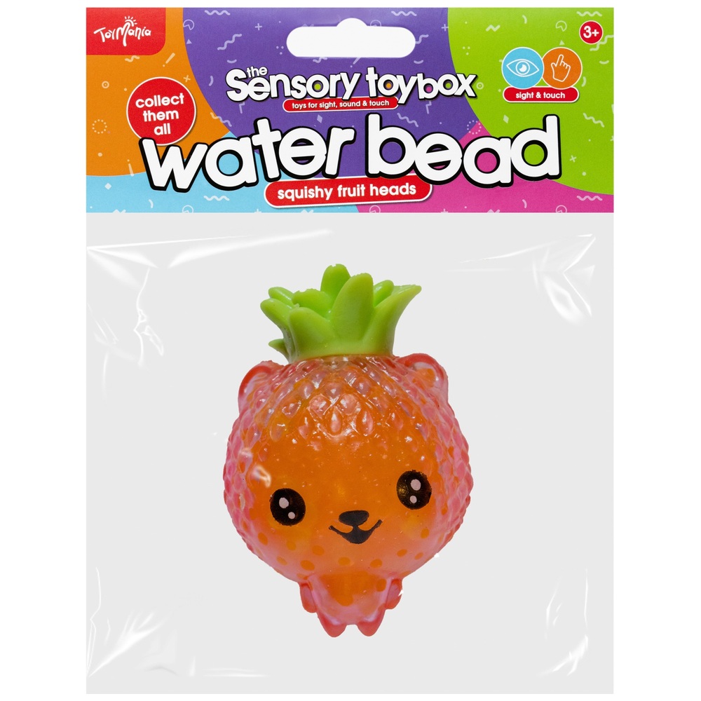Toy Mania Wasserperlen-Quetsch-Fruchtköpfe Sortiment
