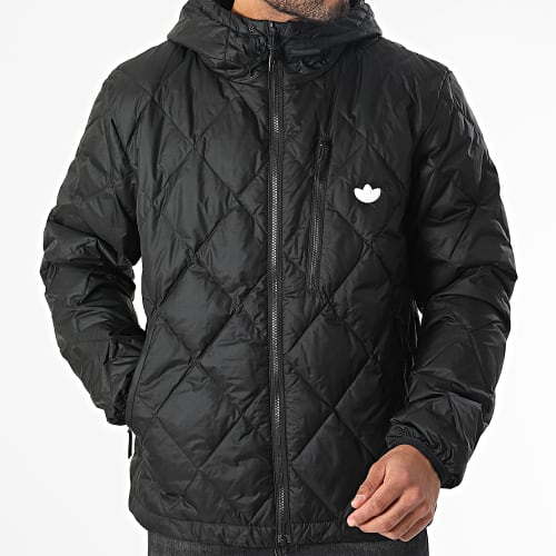 Doudoune Capuche Down Quilt HL9205 Noir